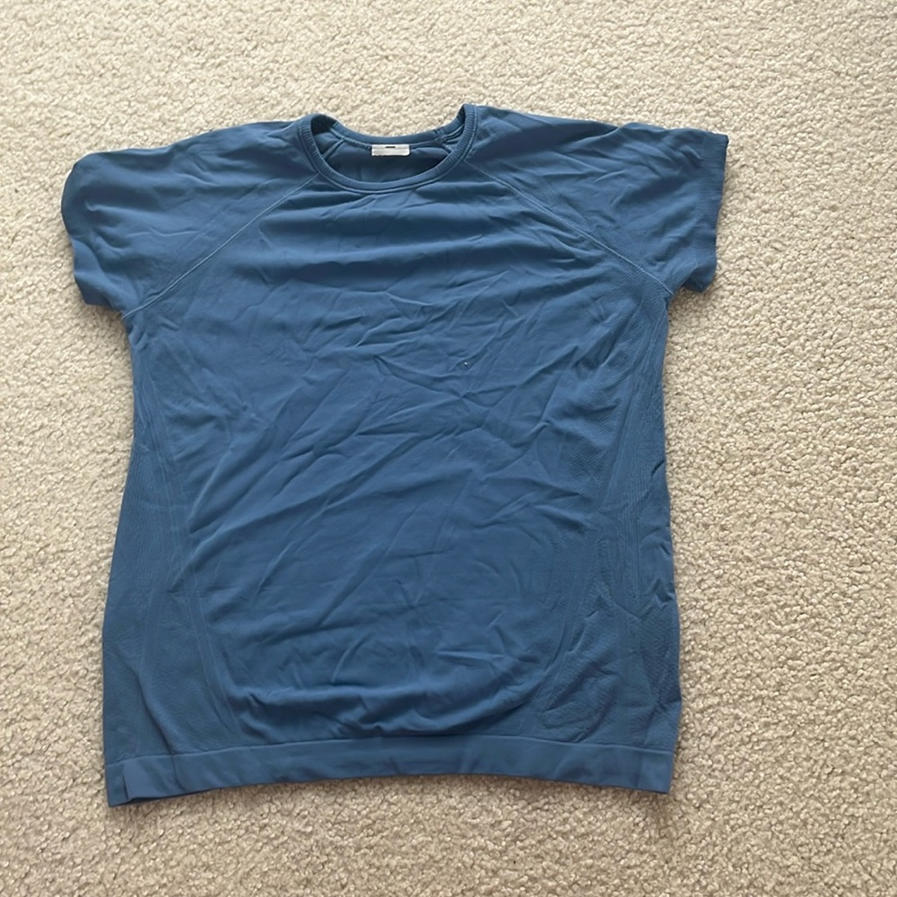 Athleta fitted shirt, side large/age 12